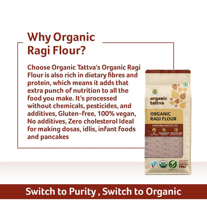 Organic Tattva Ragi Flour 1Lb
