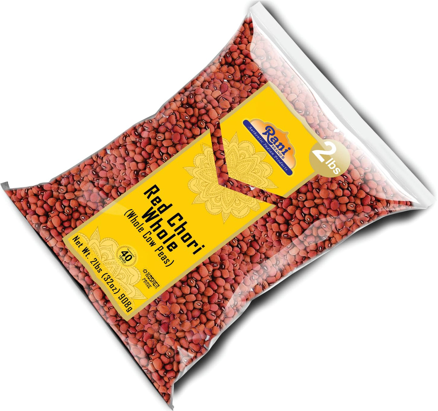 Rani Red Chori Whole (Adzuki Beans) 32oz (2lbs) 908g ~ All Natural | Vegan | Gluten Friendly | NON-GMO | Kosher | India Origin