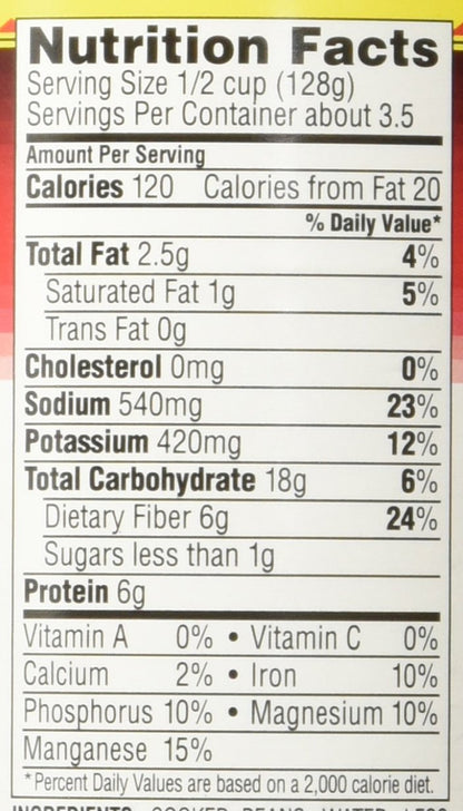 Rosarita Refried Beans 16oz Can (Pack of 12) (Traditional)