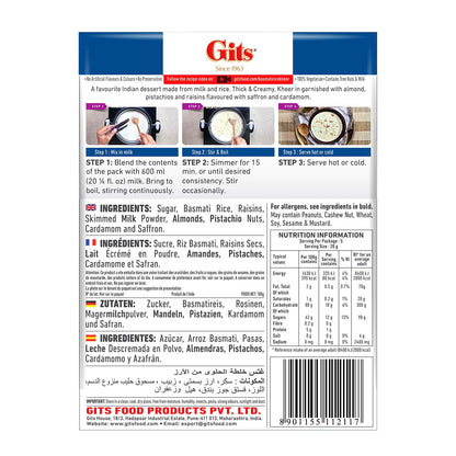 Gits Basmati Rice Kheer Mix, 3.5 Ounce