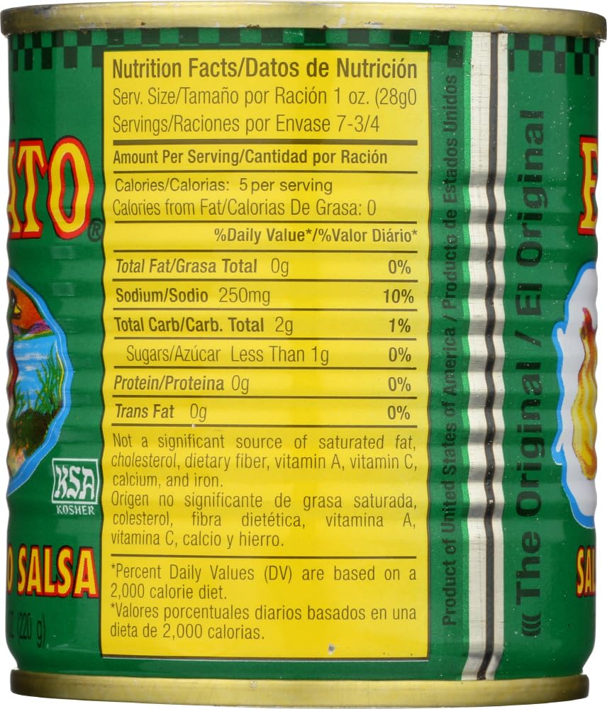El Pato Jalapeno Salsa 7.75 oz. (6-Pack) by El Pato