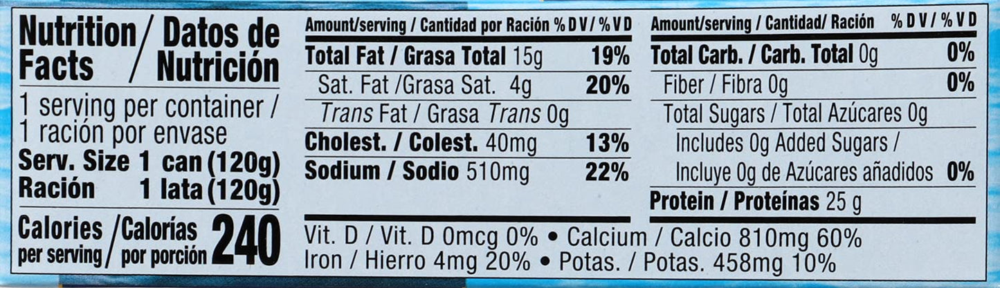 Goya Foods Premium Sardines in Olive Oil, 4.25 Ounce (Pack of 25)