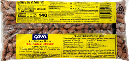Goya Foods Red Kidney Beans, Dry, 16 Ounce (Pack of 24)