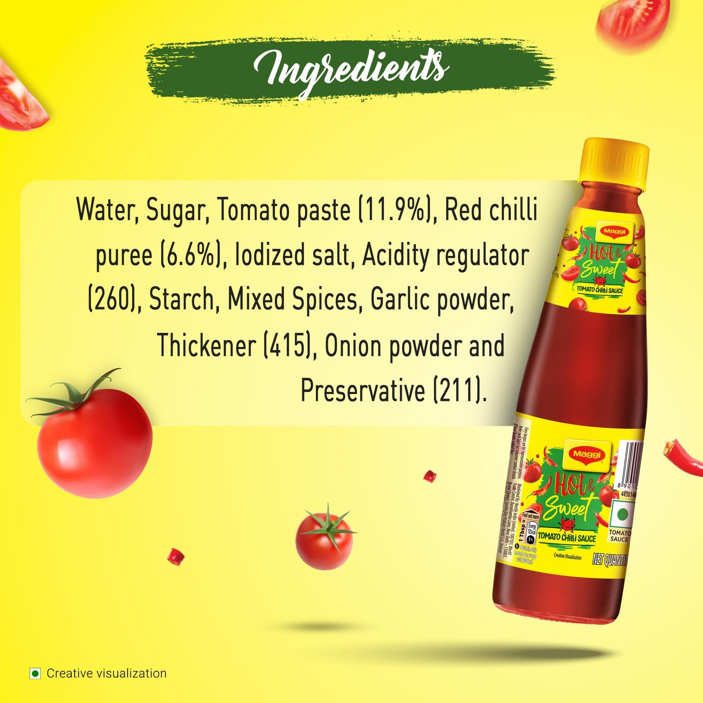 Maggi Hot & Sweet Tomato chilli sauce 500g