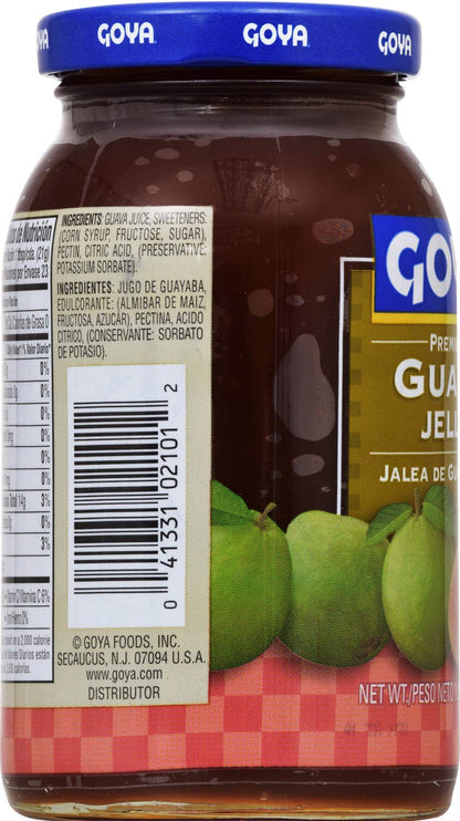 Goya Guava Jelly, Glass Jar, 17 oz