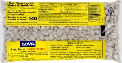 Goya Beans, Pinto, 1 Pound (Pack of 24)