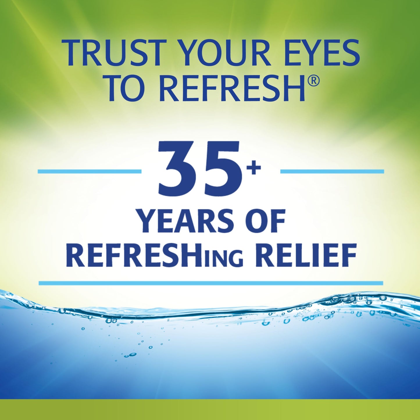 REFRESH RELIEVA FOR CONTACTS Lubricant Eye Drops Artificial Tears Contact Lens Rewetter, 0.27 fl oz (8 mL)