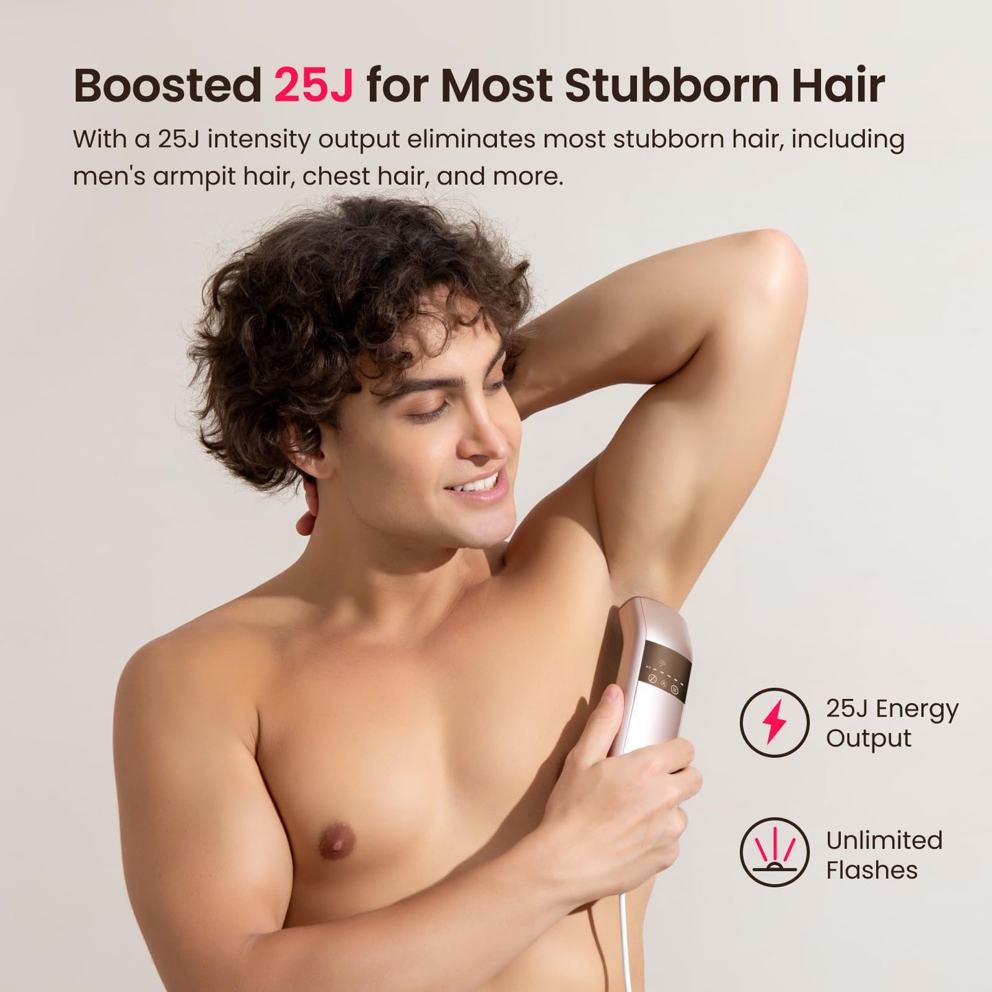 Professional IPL Laser Hair Removal for Women and Men, Super Fast TRIPLE-Pulse, 37°F Sapphire Ice-Cooling, Painless, Permanent Home Hair Removal Device for Face, Bikini, Pubic Trinity 10