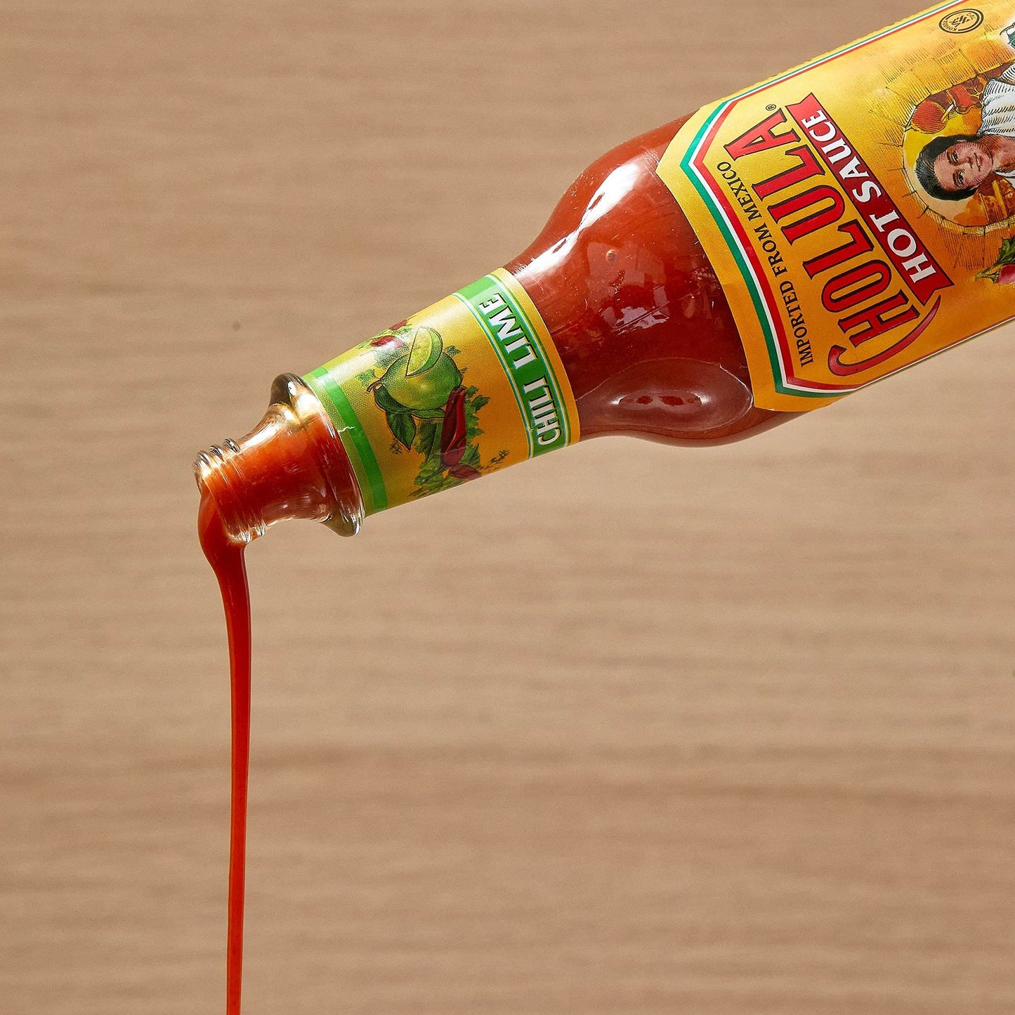 Cholula, Hot Sauce Lime, 5 Fl Oz