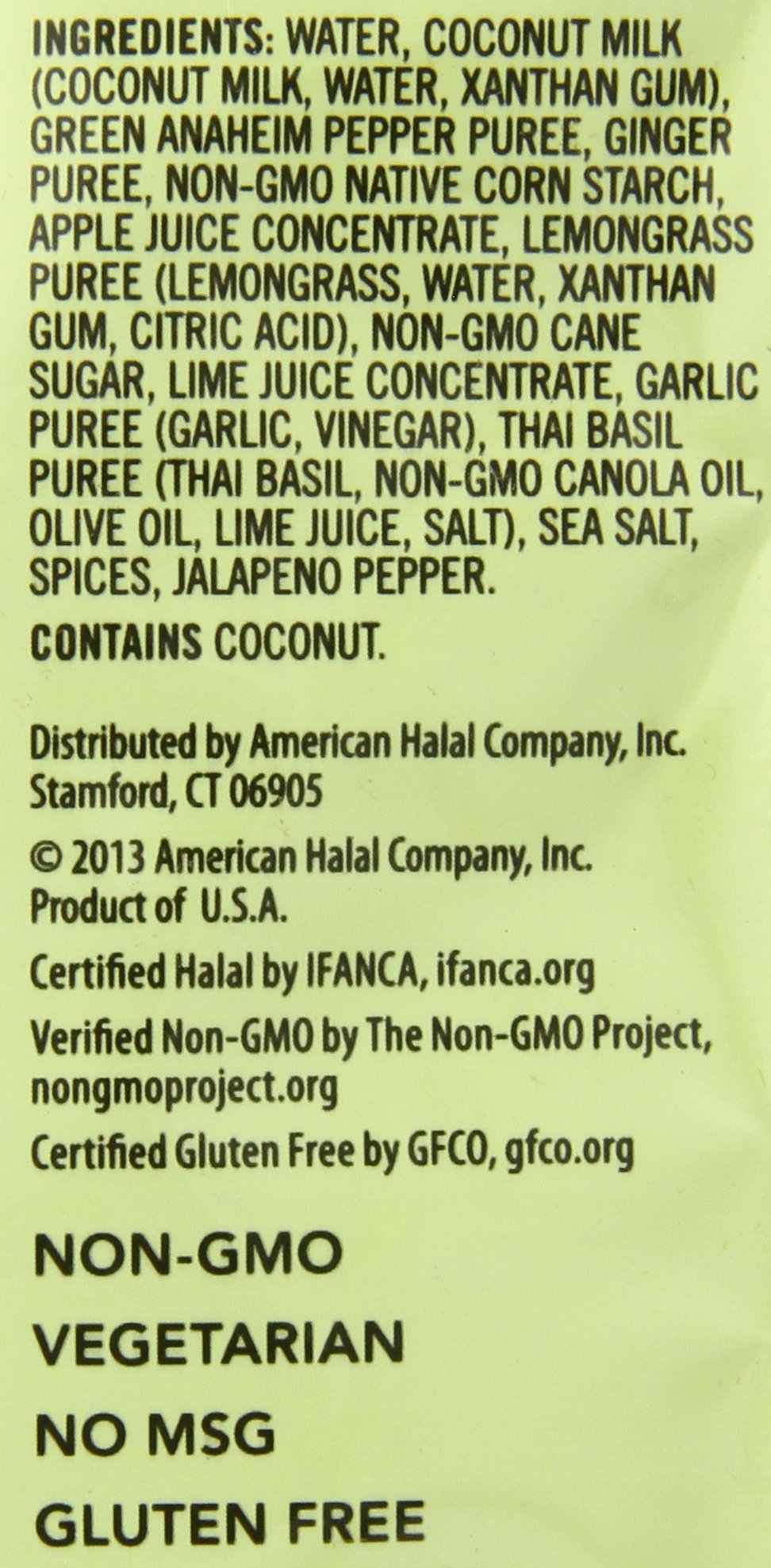 Saffron Road Lemongrass Basil Simmer Sauce | Globally Inspired Simmer Sauce | Gluten-free, Vegan, Non-GMO, and Certified Halal and Kosher | 7.0oz Pouch | Pack of 8