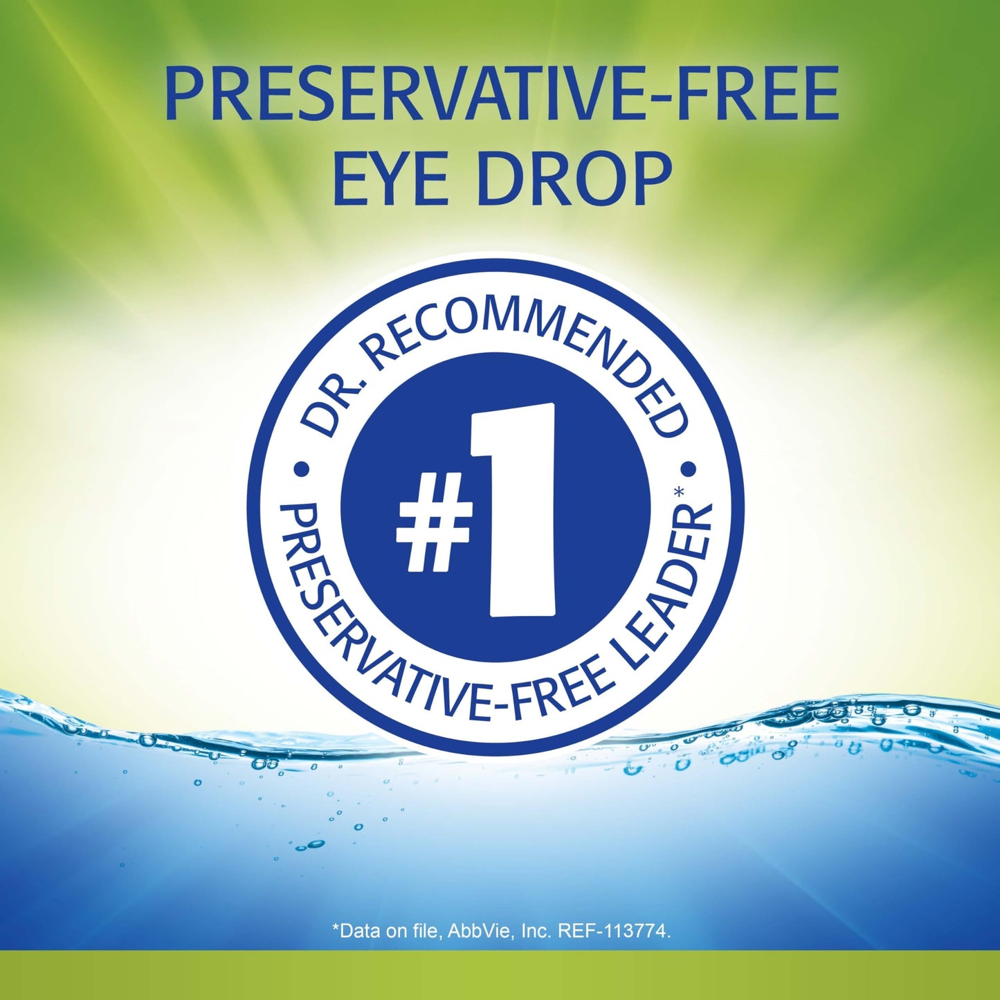 Refresh RELIEVA PF Xtra Preservative-Free Artificial Tears Lubricant Eye Drops, 0.33 fl oz (10 mL), 1 Count