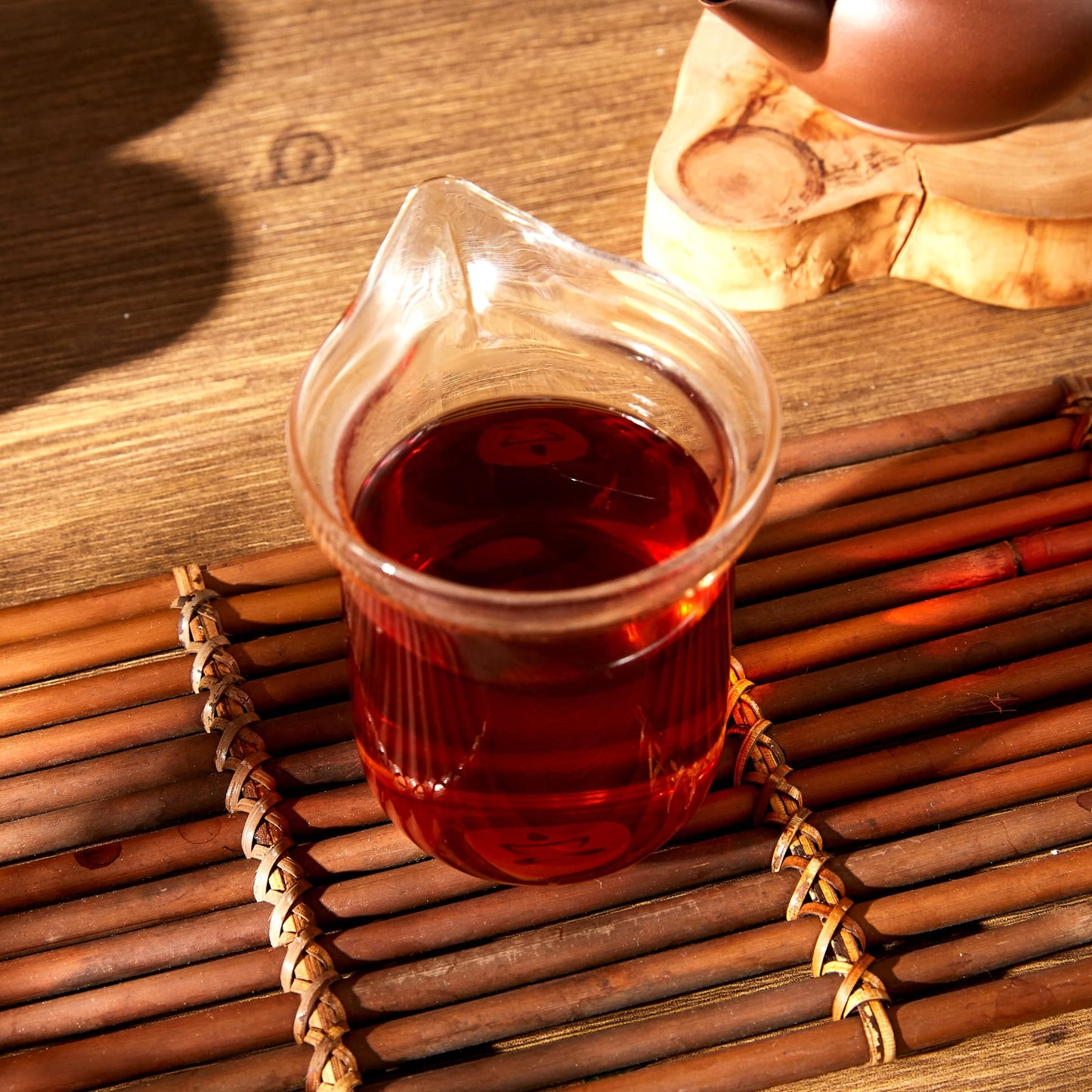 ChaWuWarmSun Lapsang Souchong Black Tea,No Smokey,3.5oz/100g,Loose Leaf Chinese Hong Cha