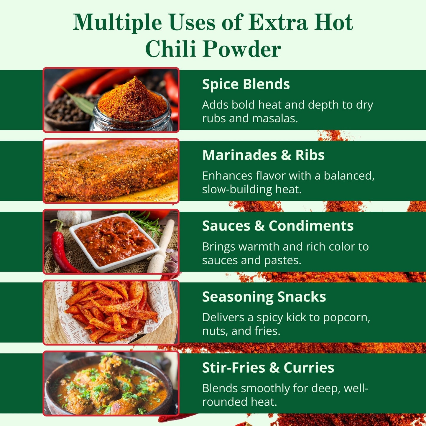 LAXMI Kashmiri Xtra Hot Chili Powder - Authentic Indian Red Chili Seasoning - NON-GMO - 7 oz Cooking Spice