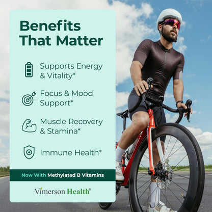 Multivitamin for Men with Methylated Vitamins and Chelated Minerals for Energy, Focus and Immune Health – Premium Daily Mens Multivitamins & Multiminerals – 60 Capsules