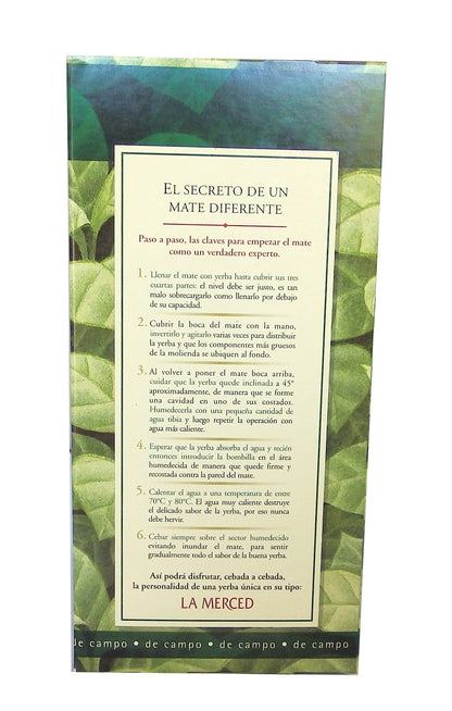 La Merced De Campo Yerba Mate 500 g (1.1 lb) 6 units