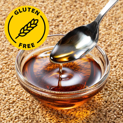 Sun Luck Pure Sesame Oil 5 oz Bottle – Aromatic Toasted Sesame Flavor for Stir-Fry, Marinades, Dressings & Dumpling Dipping; Authentic Asian Pantry Staple.