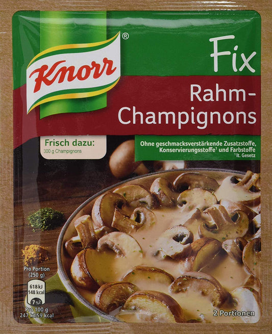 3-pack Knorr Fix Rahm Champignons (3x2 Oz) Sour Cream and Mushroom Sauce Mix