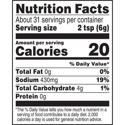 Ortega Seasoning Mix, Taco Seasoning, 6.5 Ounce