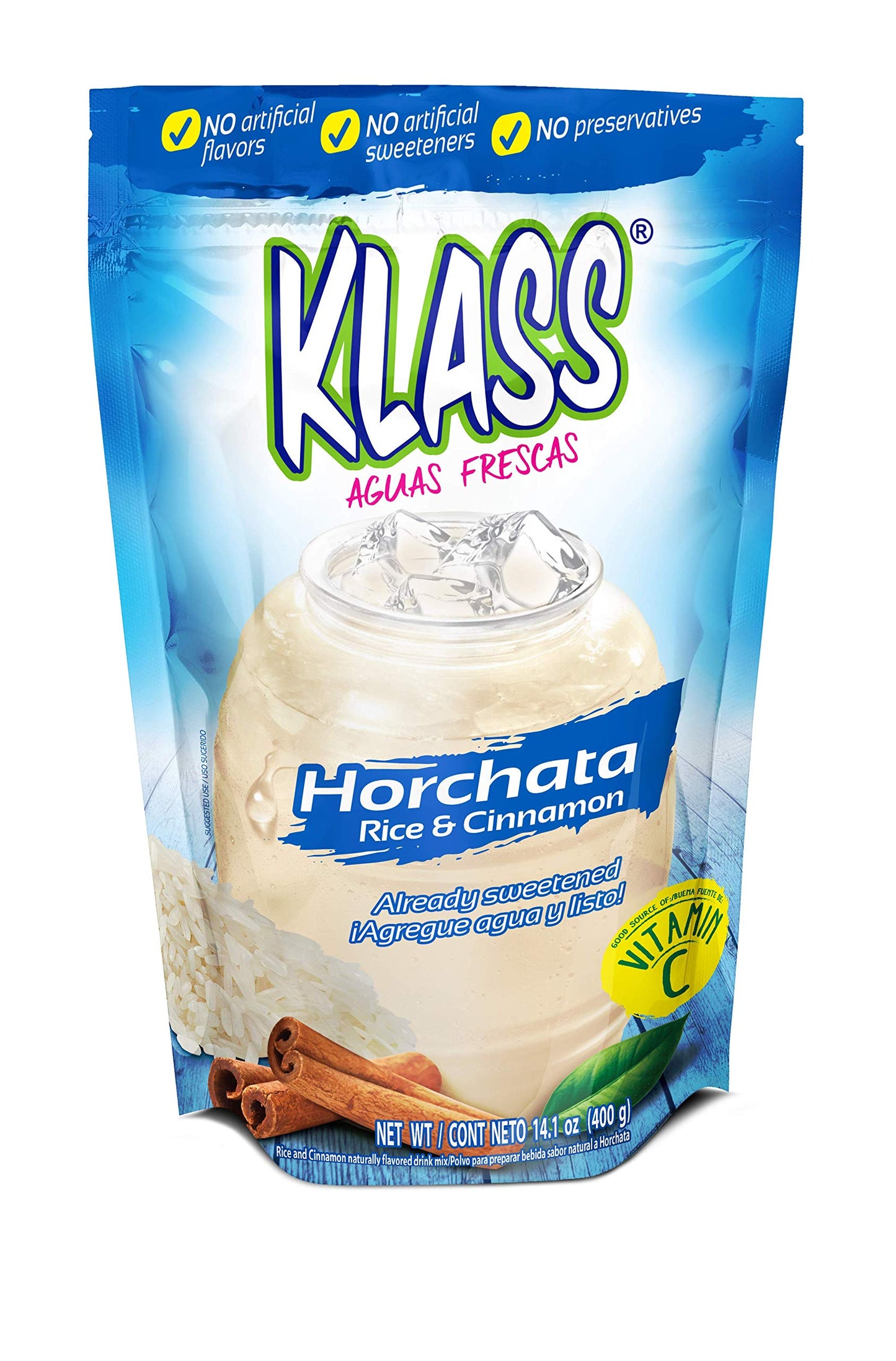KLASS Horchata Instant Drink Mix, 14.1 oz
