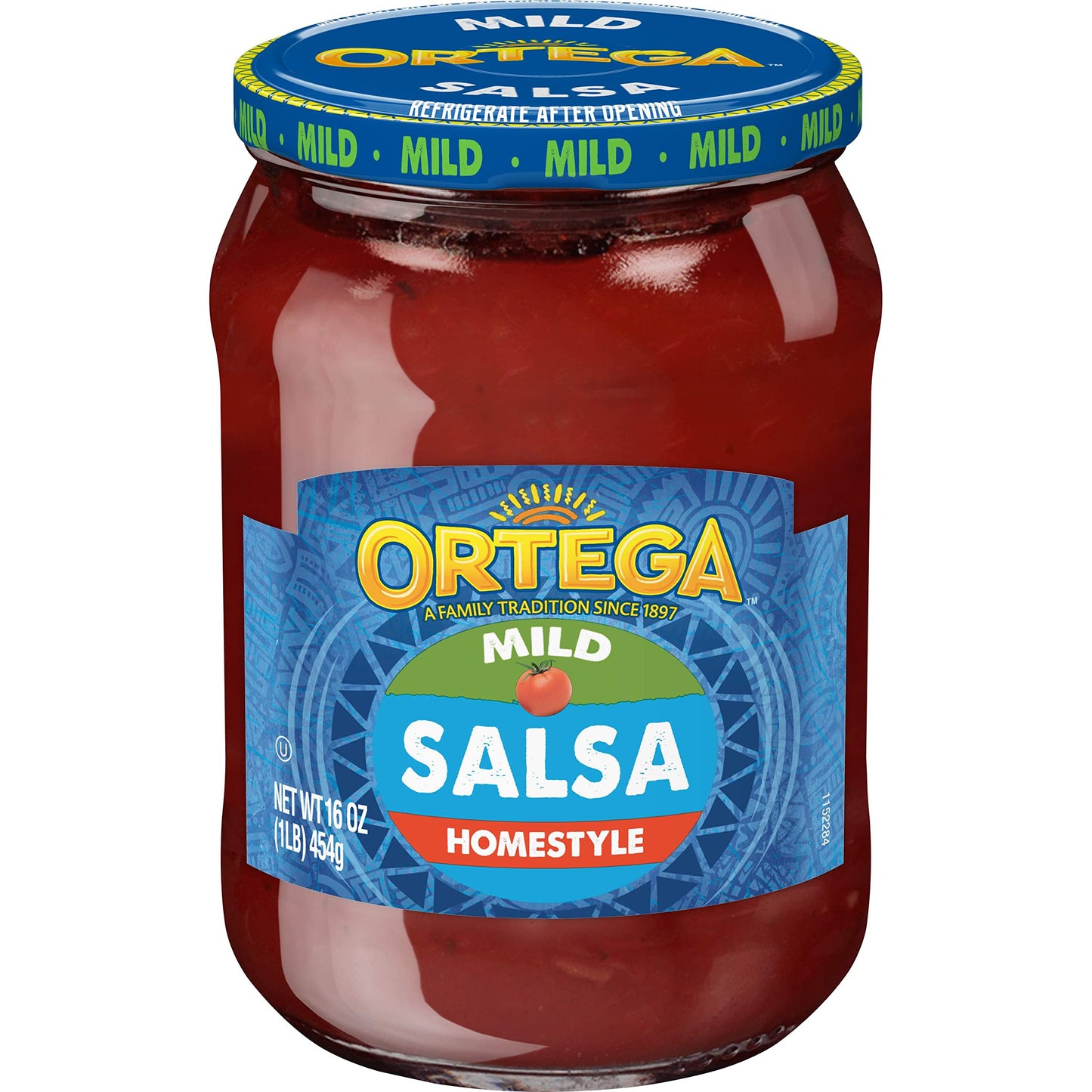 Ortega Salsa Prima Mild Homestyle - 16 oz