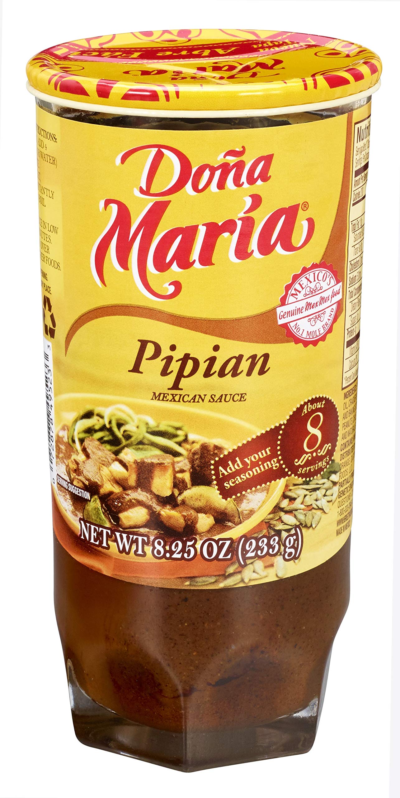 DONA MARIA Mole Pipian, 8.25 oz (Pack of 12)