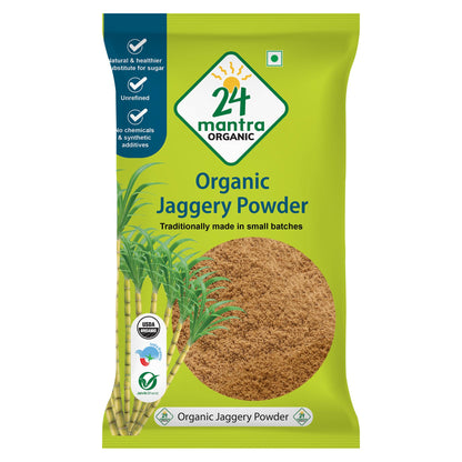 24 Mantra Organic Jaggery Powder (500g)