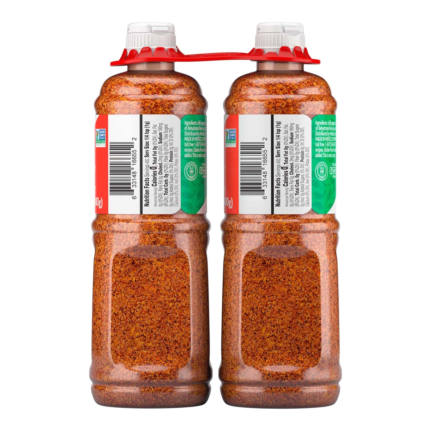 Tajin Clásico Chile Lime Seasoning 14 oz (Pack of 2)
