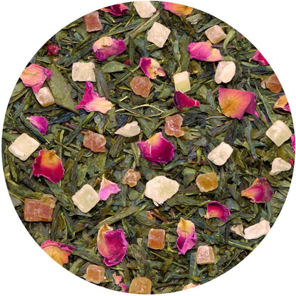 Tiesta Tea - Fruity Paradise, Loose Leaf, Strawberry Pineapple Green Tea, Premium Blend, Medium Caffeinated Green, Make Hot or Iced & Brews Up to 50 Cups, 4oz Refillable Tin