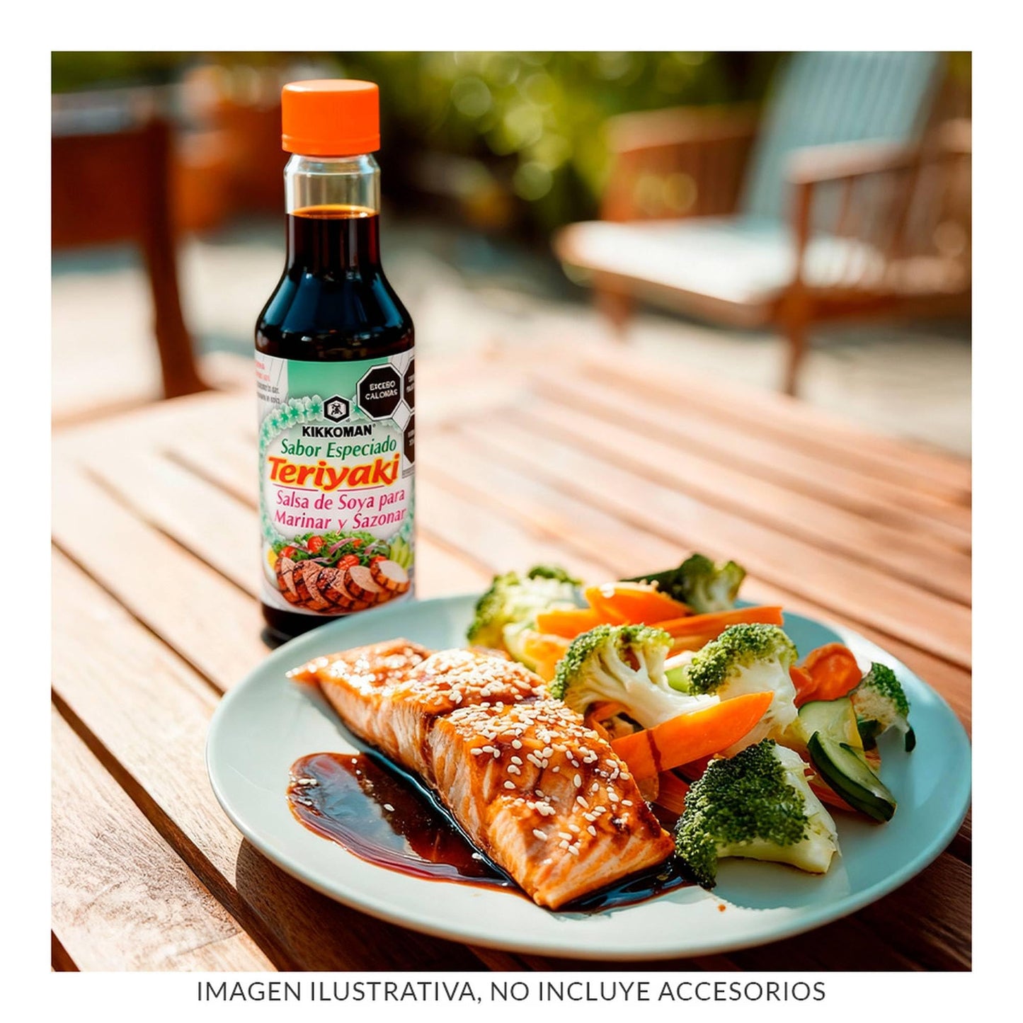 Kikkoman Less Sodium Teriyaki Sauce, 10 Ounce