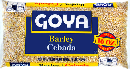 Goya Foods Barley, Dry, 16 Ounce (Pack of 24)