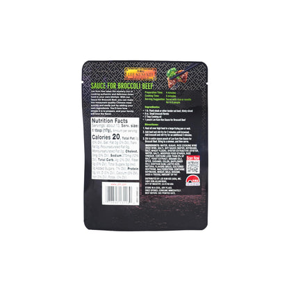 Lee Kum Kee Panda Brand Sauce for Broccoli Beef, 0g Trans Fat, No Artificial Flavors, No High Fructose Corn Syrup, Cholesterol Free, 8 Ounces (Pack of 6)