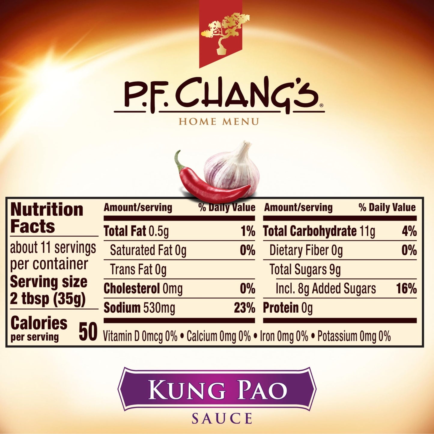 P.F. Chang's Home Menu Kung Pao Sauce, 14 fl oz.