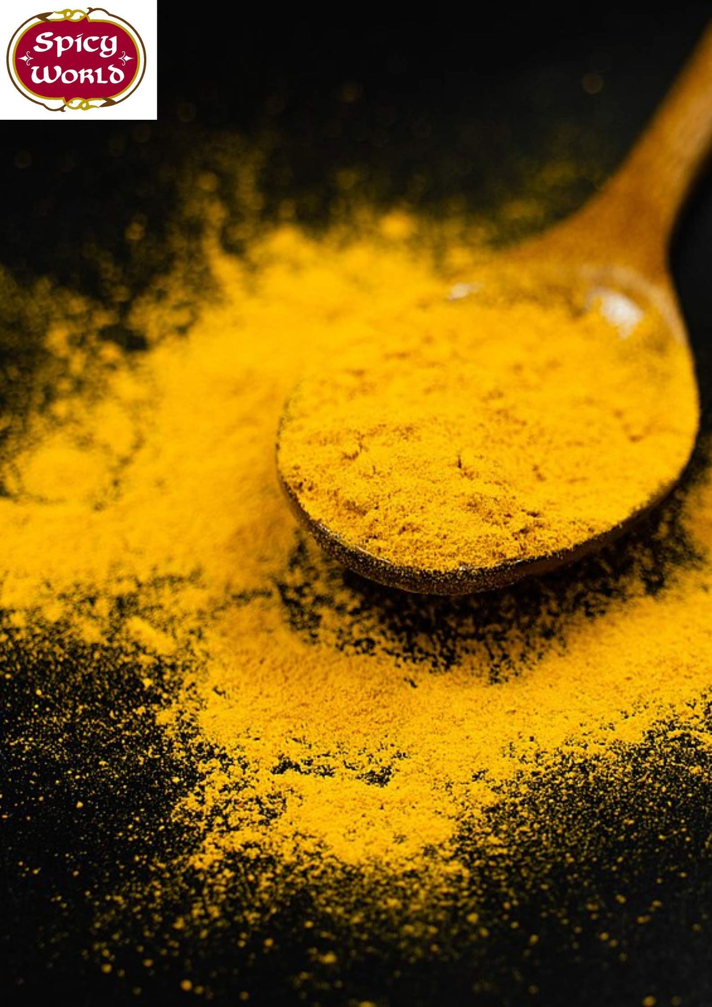 Spicy World Turmeric Powder 14 Ounce (400g) | Ground Turmeric Root, Haldi