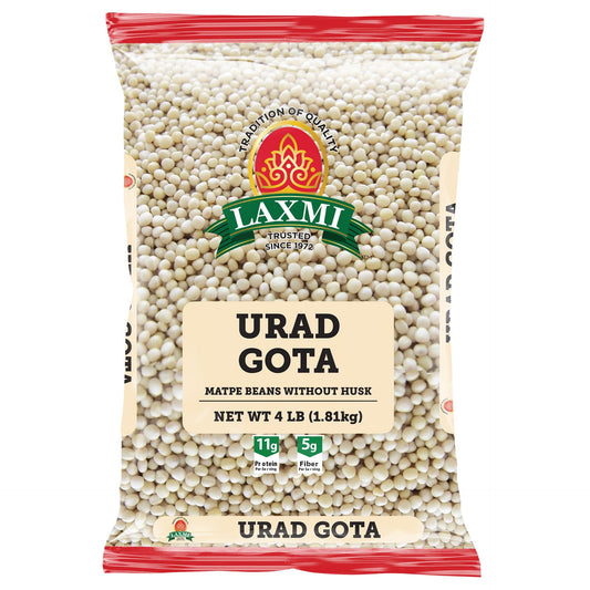 Laxmi Urad Dal - 4lbs (Unhusked Black Lentils) - Traditional Indian Foods
