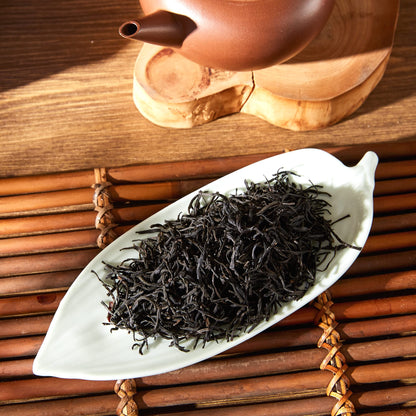 ChaWuWarmSun Lapsang Souchong Black Tea,No Smokey,3.5oz/100g,Loose Leaf Chinese Hong Cha