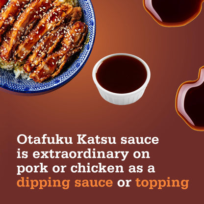 Otafuku Tonkatsu Sauce for Japanese Pork Cutlets, Restaurant Bulk Size 77.9 Oz (1/2 Gallon)