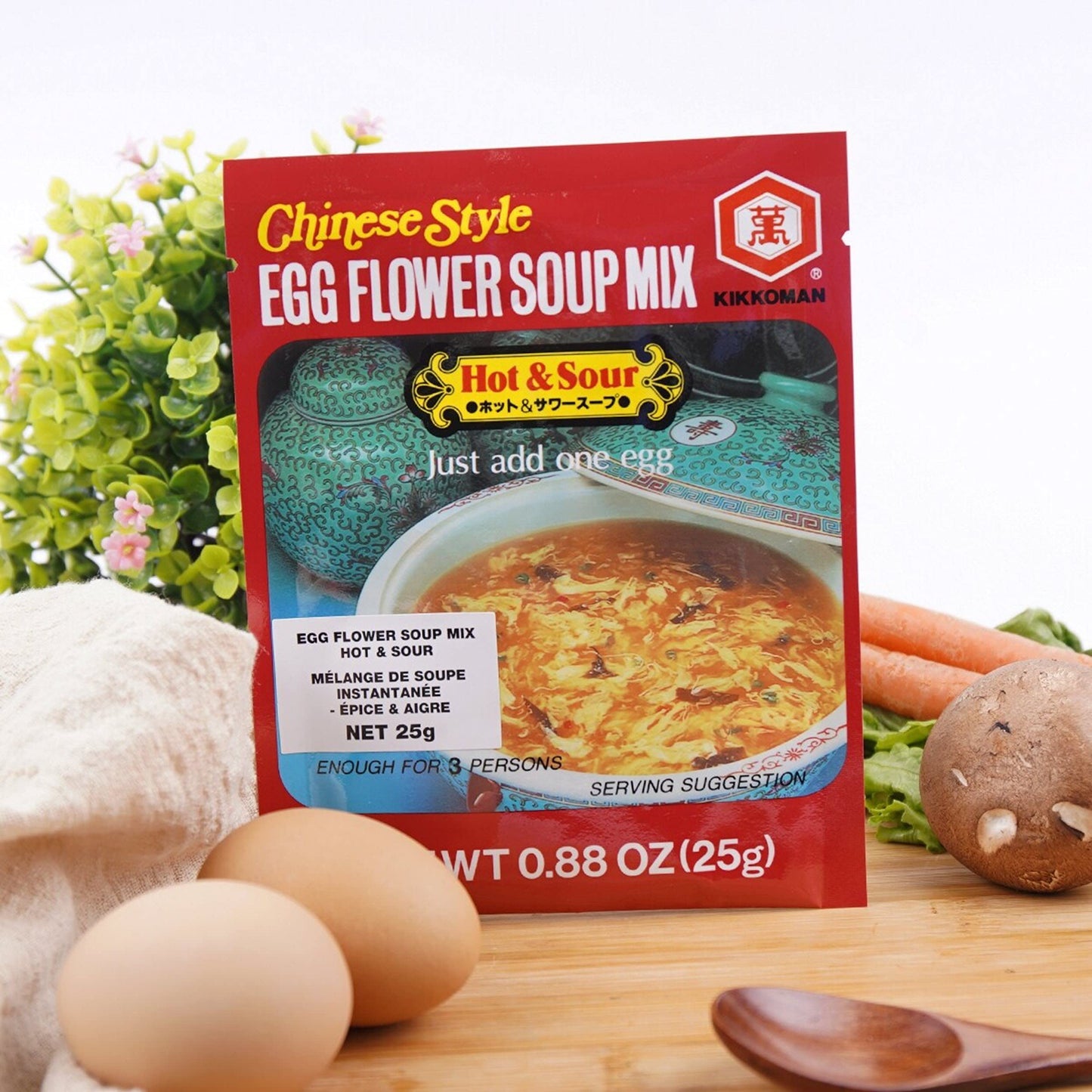 Kikkoman Soup Egg Flower Hot&Sour
