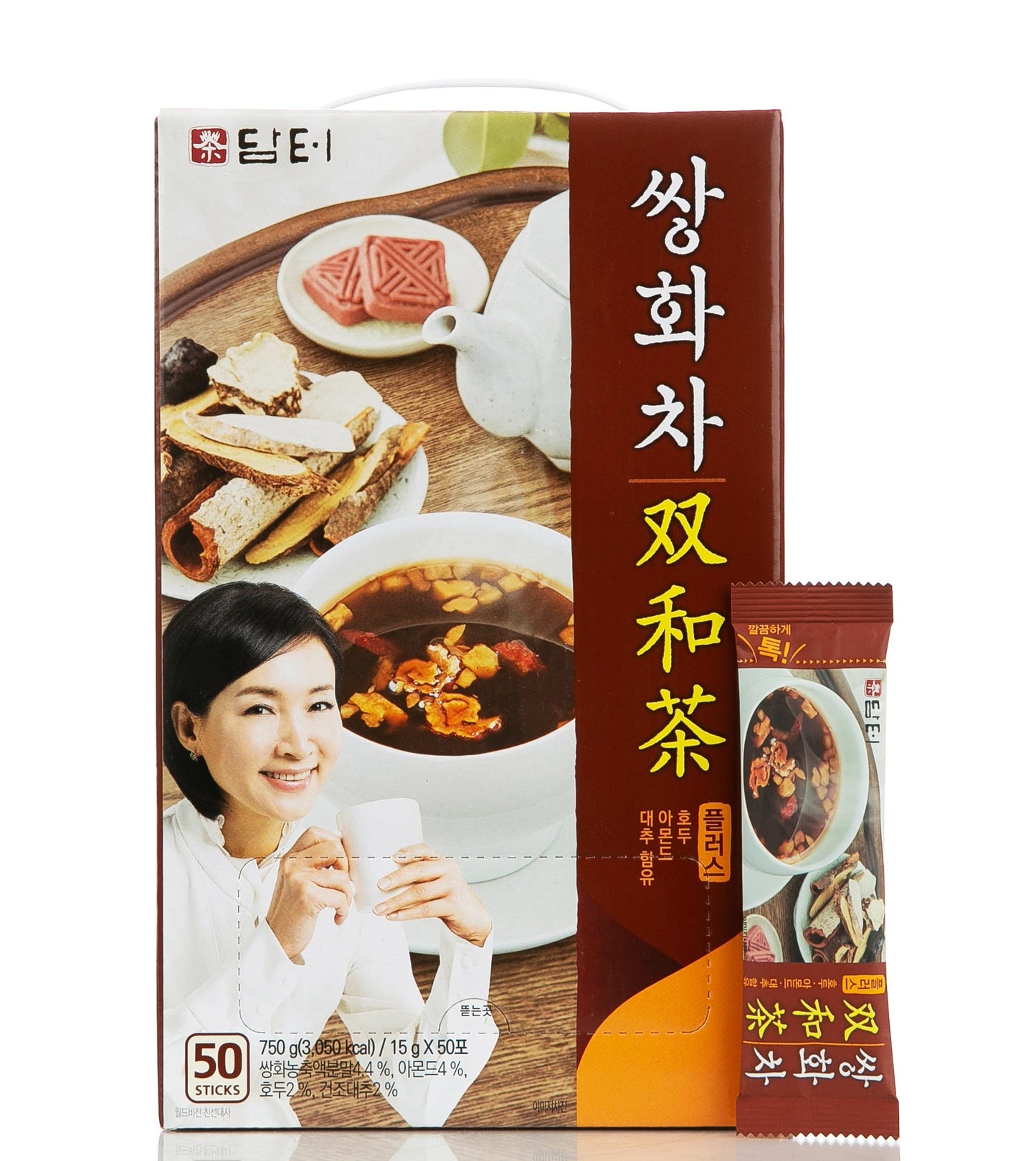 DAMTUH Ssanghwa Tea Herbal Tea Plus 15g x 50 sticks