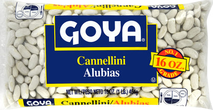 Goya Foods Dry White Kidney Beans, 16-Ounce (Pack of 24)
