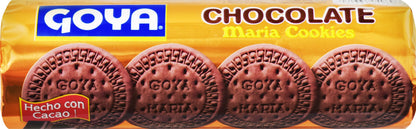 Goya Foods Maria Cookies Chocolate, 7 Ounce (Pack of 16)