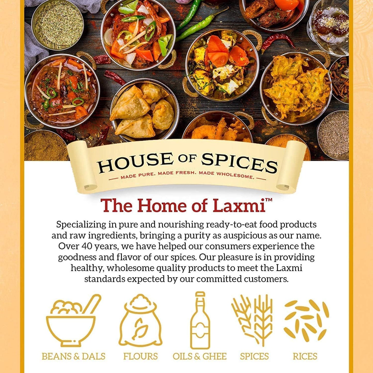Laxmi, Amma's Kitchen Madras Mixture, 14 Ounce(oz)