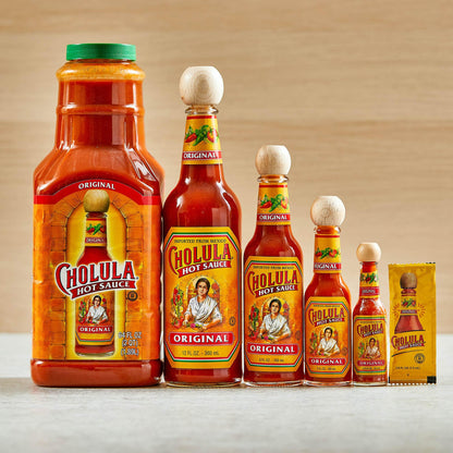 Cholula Original Hot Sauce Packets, 200 count - One 200 Count Individual Hot Sauce Packets with Mexican Peppers and Signature Spice Blend, Perfect Single-Serve Size for Delivery and Takeout