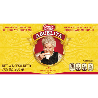 Nestle Abuelita Authentic Mexican Hot Chocolate Drink Mix Bar