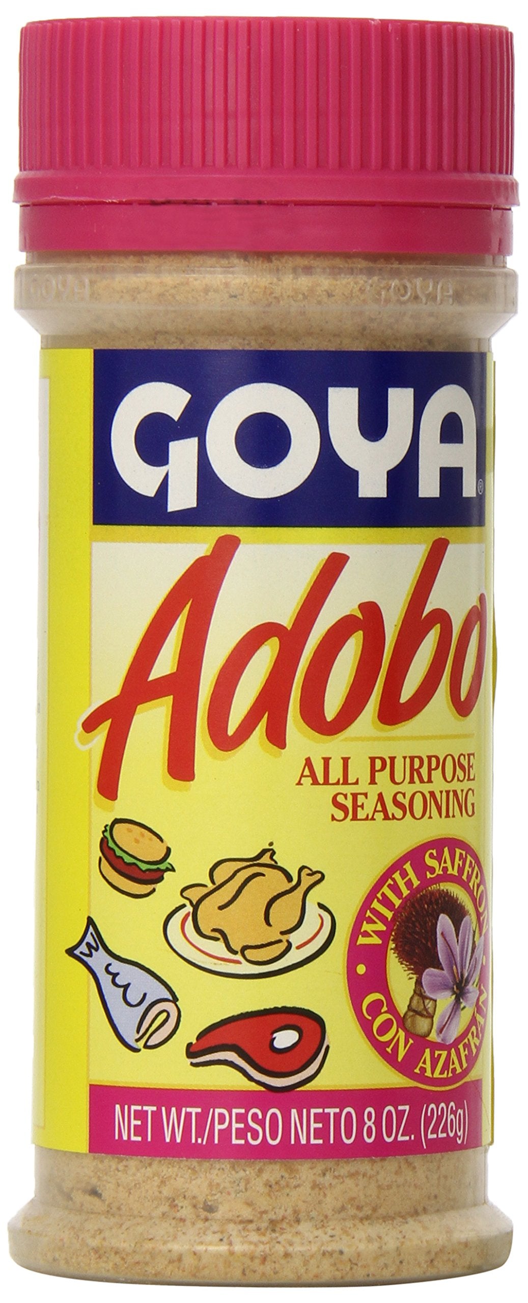 Goya Adobo with Saffron, 8 Ounce