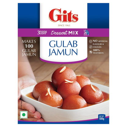 Gits Instant Gulab Jamun Dessert Mix, 500g