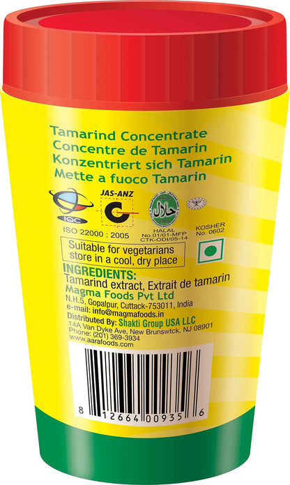 Tamicon Tamarind Concentrate | Sweet & Sour Tamarind Paste | Authentic South Indian Style Flavor | Perfect for Curries, Sauces, Dips & Soups | 14.11 Oz (400gm)