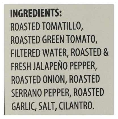 Arriba! Medium Green Salsa, 16-Ounce Glass (Pack of 6)