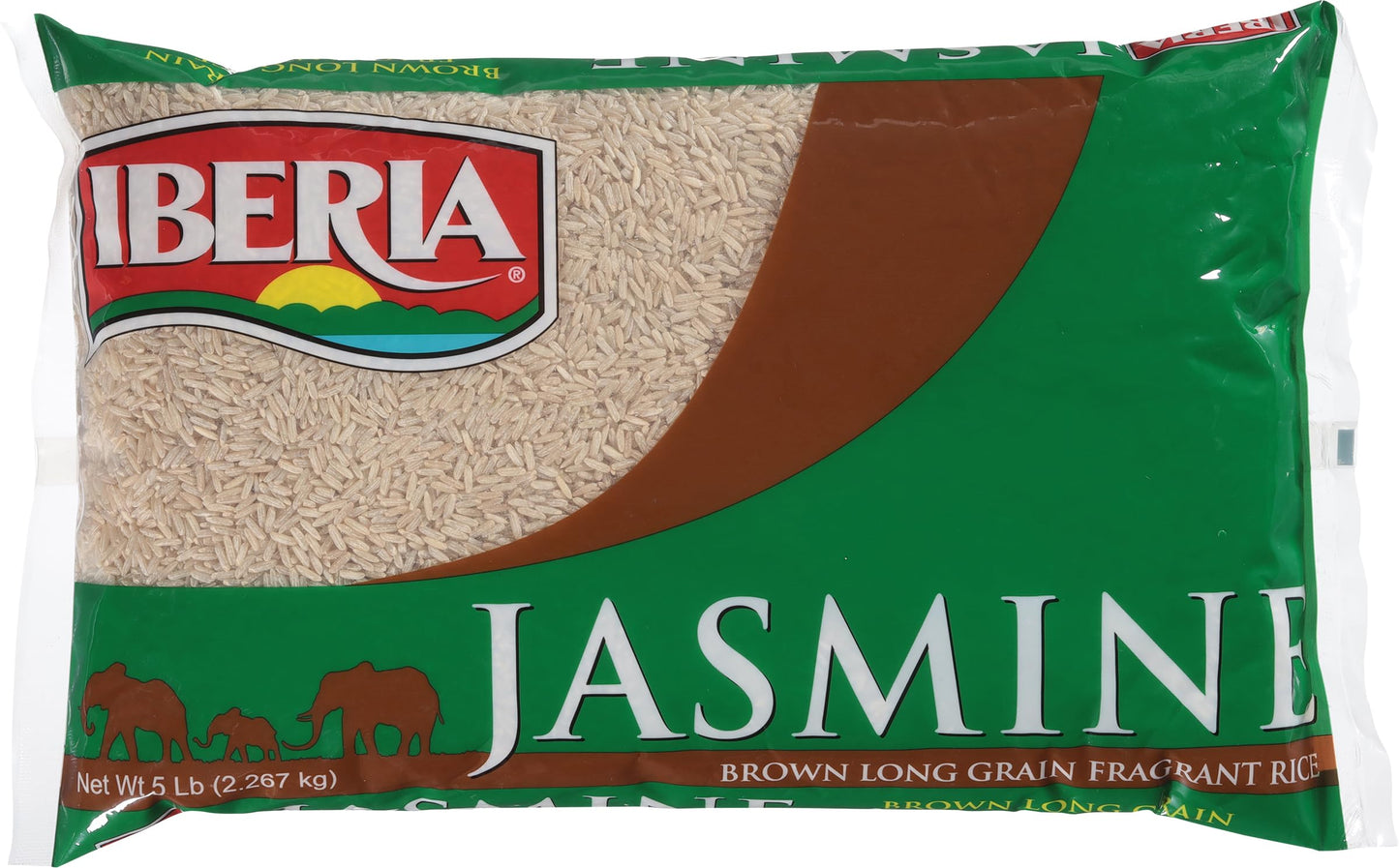 Iberia Brown Jasmine Rice, 5 Lbs.