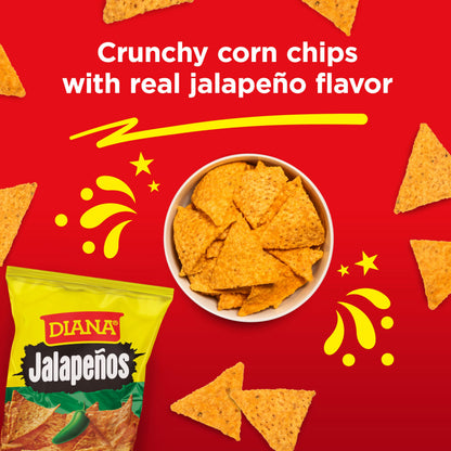 Diana Jalapeños Tortilla Chips, 3.84 Oz