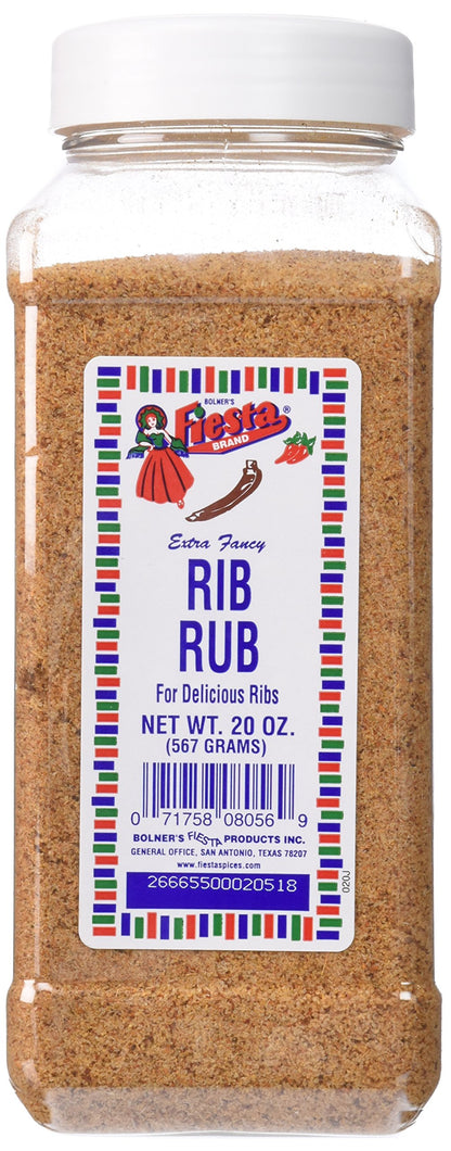 Bolner's Fiesta Rib Rub 20oz